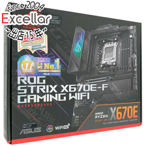 ASUS製 ATXマザーボード ROG STRIX X670E-F GAMING WIFI SocketAM5 [管理:1000027279]