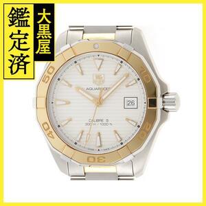 TAG HEUER　タグホイヤー　アクアレーサー　腕時計　WAY2151.BD0912　ステンレス / イエローゴールド　自動巻き【205】