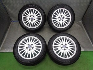 バリ山! VOLVO ボルボ S40 純正 16 インチ ホイール タイヤ 4本 205/55R16 6.5J 108 5H 5穴 S60 S70 S80 S90 V40 V50 V60 V70 V90 XC70 C30