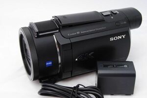 実用品 ★ソニー FDR-AX55 4K ブラック Handycam FDR-AX55 BC ビデオカメラ ★ 20240405_B01AN6BB8A