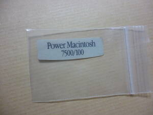 ★中古★Apple Power Macintosh 7500/100 エンブレム シール 改造 コレクション