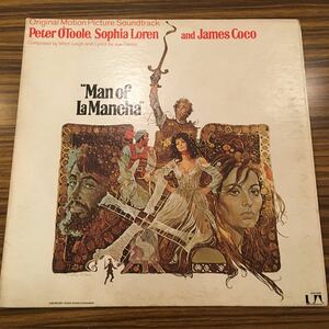 見開きLP OST / Man Of La Mancha ラマンチャの男 / US盤 / UAS-9906 / Sophia Loren Peter O’toole / 5枚以上で送料無料