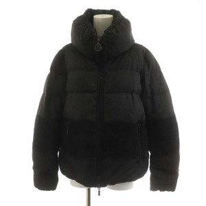 モンクレール MONCLER ARBOUSIER ダウンジャケット ウール アウター 1 M 黒 ブラック 220934637650 /AN29 レディース