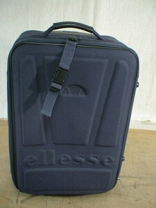 4005　elless　紺　スーツケース　キャリケース　旅行用　ビジネストラベルバック