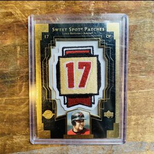 SWEET SPOT PATCHES MLB 記念ワッペン カード 17 Lance Berkman ランスバークマン　メジャーリーグ　野球　アメリカ