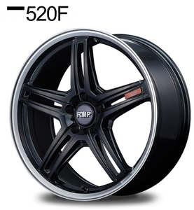 [業販限定販売] [新品] 18インチ RMP 520F 5-100 215/45R18 CT200h/プリウス/86/BRZ 4本 [SB/RP] [アールエムピー] [ブラック]