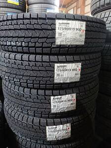 新品 未使用 175/80R15 4本 YOKOHAMA iceGUARD SUV G075 冬タイヤ 2022年製 パジェロミニキックステリオスキッド など