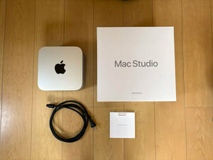 Apple Mac Studio 2022 M1Max(10コアCPU 24コアGPU) 32GB RAM 512GB SSD 限定保証（2024年6月まで）