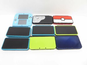 ジャンク NINTENDO 2DSLL 2DS new3DSLL new2DSLL 9点セット ゲーム機本体 △WE1489