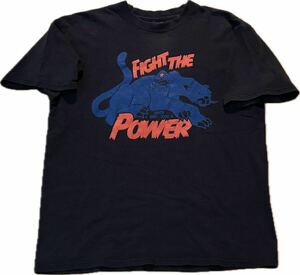2006s USA製 Old Stussy Fight The Power Tee Shirt オールドステューシー ファイトザパワー Tシャツ Black Panther ブラックパンサー 00s