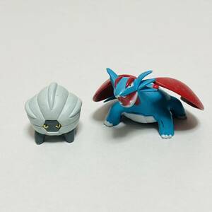 【中古品】立体ポケモン図鑑 コモルー ボーマンダ セット ポケットモンスター フィギュア 希少 レア