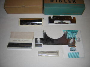 美品！前立編機　リブラー　RIBLER　SMALL RIB KNITTING MACHINE　編み物　ハンドメイド　昭和レトロ　