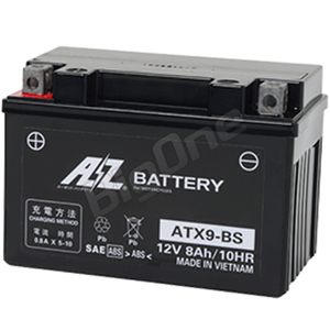 AZバッテリー 充電済 ATX9-BS XLR BAJA バハ CB400SF CBR900RRブロス650 VFR750R RVF750R 互換 YTX9-BS FTX9-BS GTX9-BS DYTX9-BS RBTX9-BS