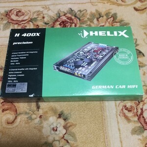 HELIX（ヘリックス）H400X Precision 4chパワーアンプ ☆ M’sライン正規品 ☆元箱あり☆中古品 