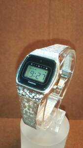 ★新品電池交換済み！★ CASIO CASIOTRON/カシオ カシオトロン デジタル腕時計 28CL-24/707475/昭和レトロ レディース デジタル腕時計