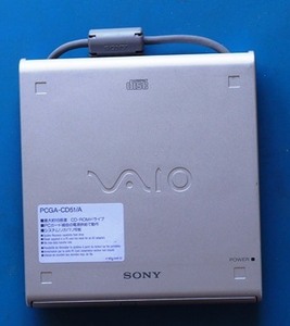 SONY(ソニー) CD-ROMドライブ　PCGA-CD51A 永年保管品