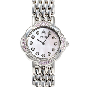 セイコー SEIKO クレドール シグノ GSTE841 ピンク文字盤 新品 腕時計 レディース