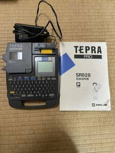 【ジャンク】TEPRA PRO キングジム SR828（テープ付き）