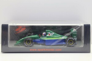 スパークモデル 1/43 ジョーダン 191 1991 F1 カナダGP 5位 #32 B.ガショー　63CE00/30