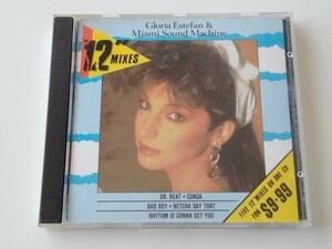 【希少88年豪州限定盤】Gloria Estefan & Miami Sound Machine / THE 12 MIXES CD EPIC AUSTRALIA 652970-2 Dr.Beat,Conga,Bad Boy,