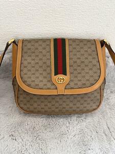 【美品】GUCCI シェリーライン ショルダーバッグ ヴィンテージ グッチ