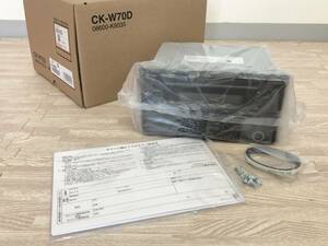 【未使用新品同様品】ダイハツ純正　ワイドシンプルCDチューナー　CK-W70D K9035　ケンウッド　カーオーディオ【送料無料】