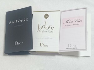 クリスチャン　ディオール　Dior Miss Dior jadore sauvage フレグランス　香水　セット　1ml ソヴァージュ　ジャドール