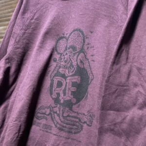 AFOP 1スタ 赤 キャラ スウェット ラットフィンク RAT FINK アメコミ 90s 00s ビンテージ アメリカ 古着 ベール 卸 仕入れ