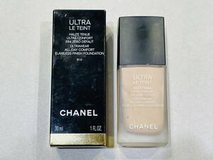 H5741 1円～ 【ファンデーション】 シャネル CHANEL ウルトラ タン フリュイド B10 30ml 残量ほぼ7割以上～ 