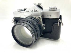 minolta/ミノルタ SR-1 AUTO ROKKOR-PF 1:1.8 F=55mm 一眼 レフ フィルム カメラ