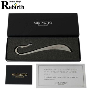MIKIMOTO/ミキモトインターナショナル ブックマーク ワンポイントパール FS 美品