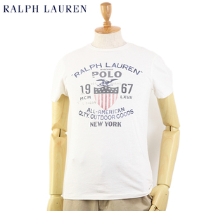 新品 アウトレット 3515 Sサイズ 半袖 Tシャツ polo ralph lauren ポロ ラルフ ローレン 白 ビンテージ