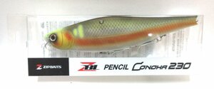 【087-6726k】◎1円スタート出品◎◆ZIP BAITS/ジップベイツ ◆ルアー ザブラ ペンシル コノハ230 286 落ち鮎