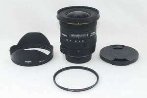 ★実用良品★SIGMA シグマ AF 10-20mm F3.5 EX DC HSM Nikon ニコンマウント フィルター付き♪