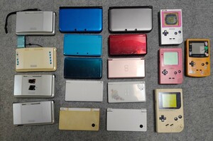 １円~NINTENDO 3DS LL/3DS/DS Lite/DS/GAME BOY COLOR/GAME BOY任天堂まとめ売り