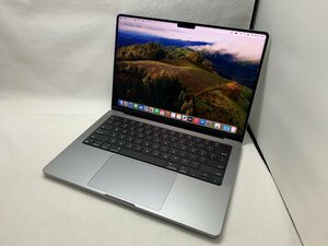 １円スタート！！《M1Max搭載》 Apple MacBook Pro A2442 (14-inch , 2021) 外国語キーボード スペースグレイ [Nmc]