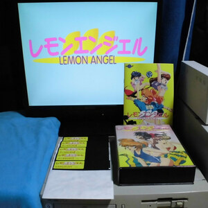 【べじ太】PC98 起動確認 レモンエンジェル LEMONANGEL 5インチ ５枚組 フェアリーダスト 箱・説明書有 送料無料