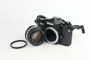 Nikon ニコン FM3A フィルム一眼レフカメラ + Nikkor 50mm F1.4 Ais 標準単焦点レンズ★F