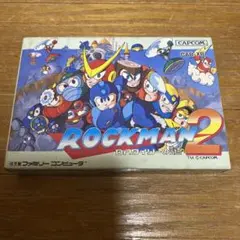 ファミコン　ロックマン2 箱説明書つき