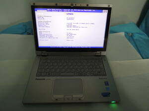 Panasonic 機器名称:CF-AX3 品番:CF-AX3GDCTS CPU:i5-4300U 1.90GHz 実装RAM:4.00GB SSD:128GB 本体のみ (ジャンク出品) #1