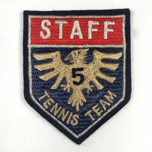 SOPHIA UNIV. TENNIS TEAM STAFFワッペン（上智大学/テニスチーム/5/JUNK）