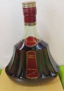 #77311 未開栓 Hennessy Paradis ヘネシー パラディ 旧グリーンボトル 金キャップ 700ml 40％