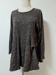 USED委託【MーＬ】レディース 婦人服 チュニックワンピ（丈 約70cm）リサイクル 重ね着 秋冬