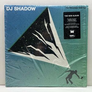 シュリンク良好!! 2LP 米オンリー DJ SHADOW The Mountain Will Fall (Mass Appeal) キャリアの集大成ともいえる硬派でドープな全12曲