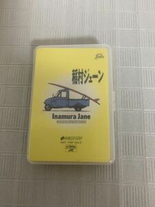 説明文必読/稲村ジェーン トランプ/非売品/特典/桑田佳祐 　サザンオールスターズ/SHINSEIDO/レトロ/映画/USED/変色/ケース経年/香り付着