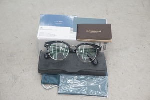 美品 正規 OLIVER PEOPLES オリバーピープルズ CARY GRANT 2 眼鏡 メガネ サングラス フレーム OV5436 1005-50 黒 50□20 本物 110O▲