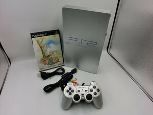 G【AY7-31】【80サイズ】▲SONY/プレイステーション2/SCPH-50000/ 本体・ コントローラー他/まとめて/ジャンク扱い