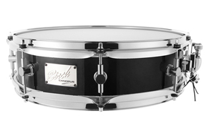 Birch Snare Drum 4x14 Solid Black Mat LQ