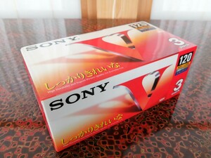 SONY VHS ビデオテープ 未開封 3本セット