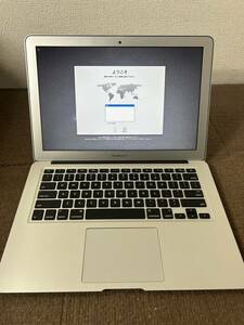 【中古品】Apple MacBook Air 13インチ A1466 2GHz Intel Core i7 メモリ 8GB 1600MHz DDR3 HD Graphics 4000 通電動作確認済 初期化済